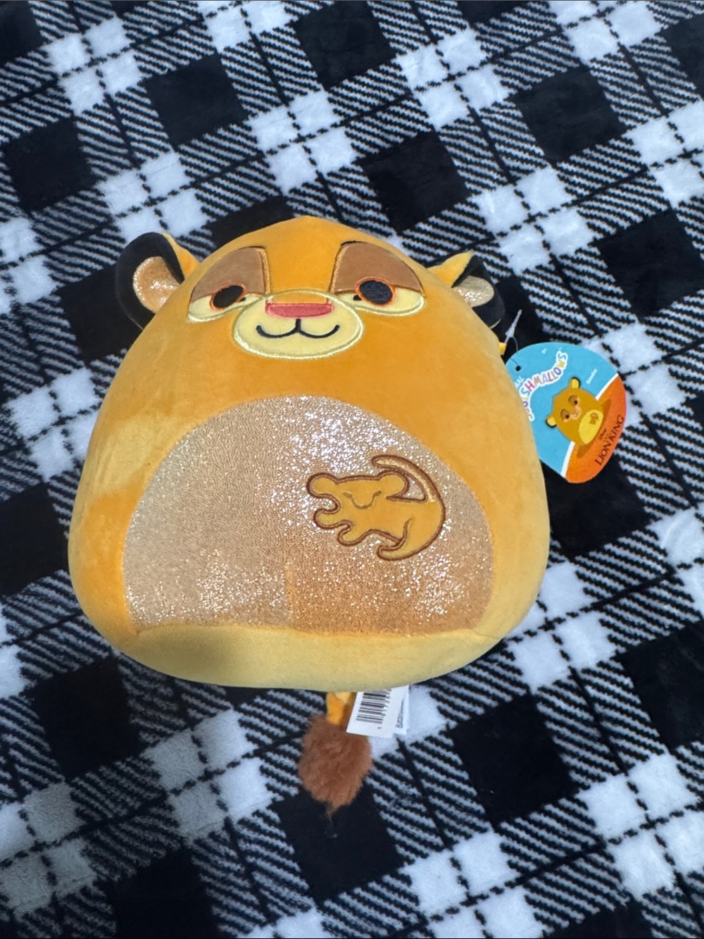 Squishmallows Yellow Gold Lion Plush